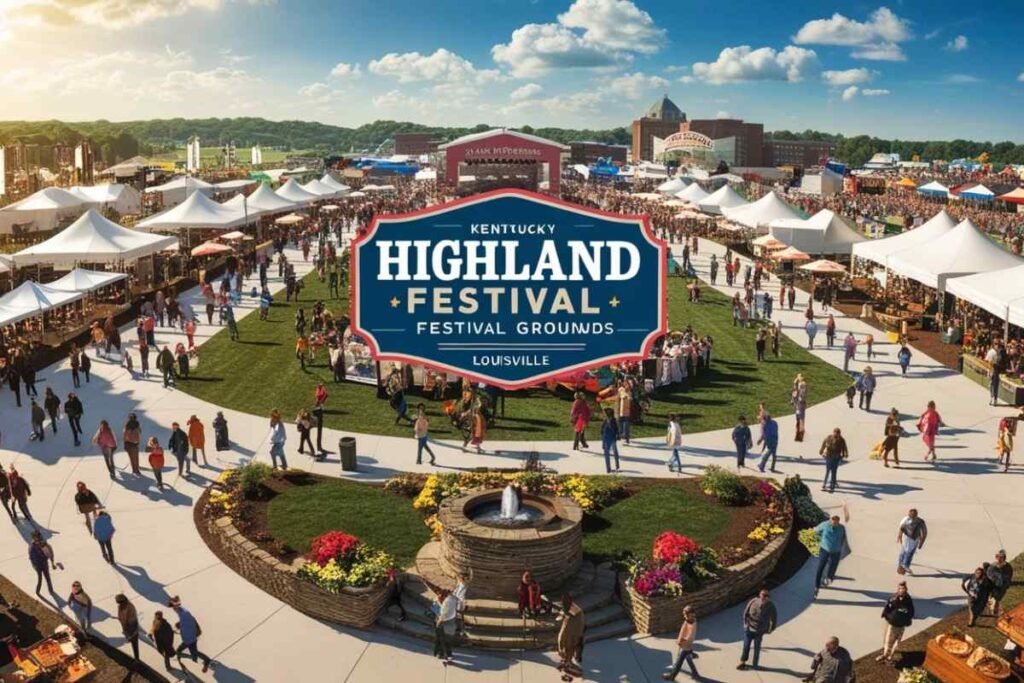 Highland festival grounds