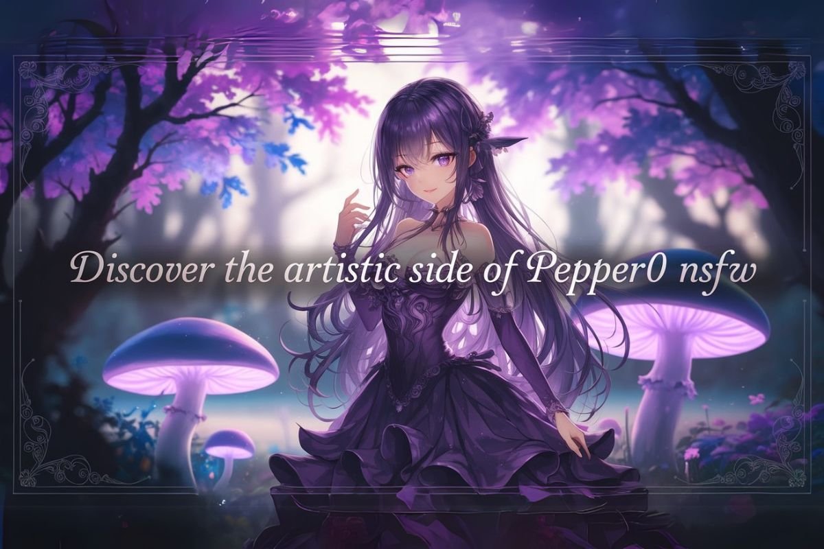 Emotional anime-style art capturing the essence of pepper0 nsfw in a soft fantasy setting.