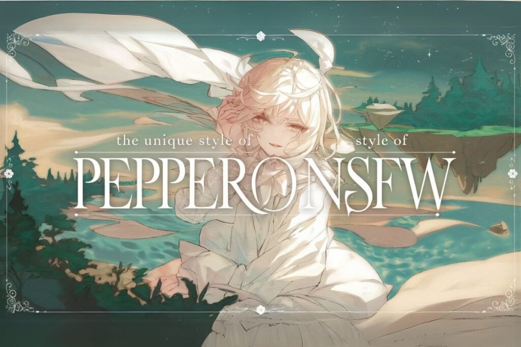 Anime-style illustration showing the unique style of pepper0 nsfw with emotional expression.


