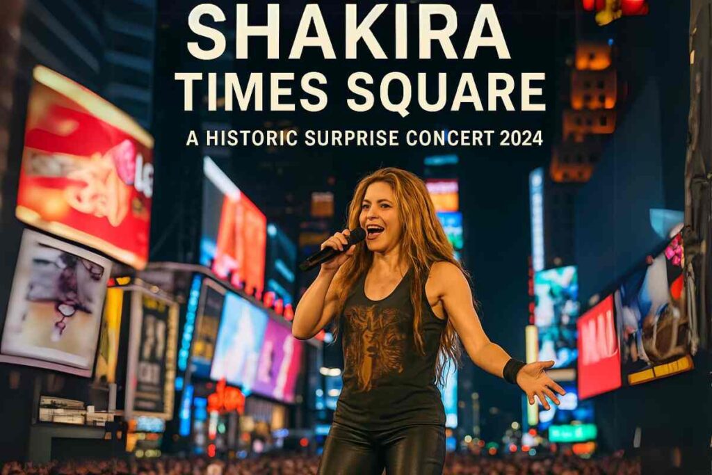 Shakira Times Square