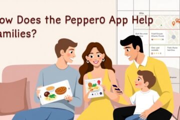 How does the Pepper0 app help families?