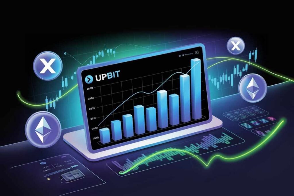 XRP volume on upbit
