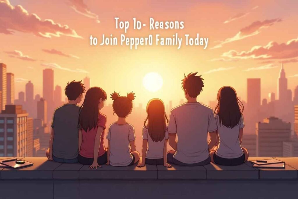 Top 10 Reasons to Join Pepper0 Family Today