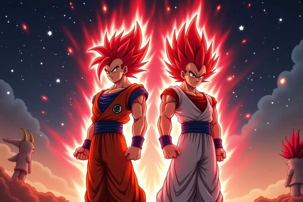 Dragon ball z vegeta super saiyan god