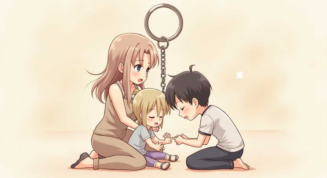 Pepper0 Family 30 Keychain