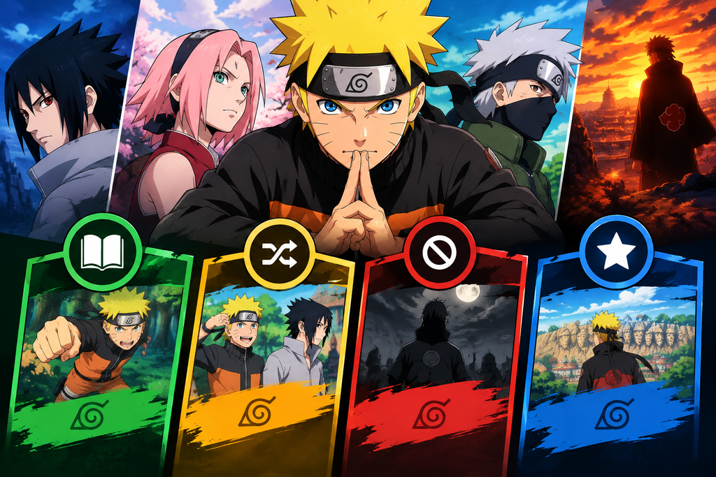 Naruto Shippuden filler episodes to skip with major filler ranges