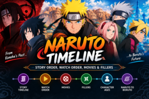 Naruto Timeline Explained: Story Order, Watch Order, Movies and Fillers