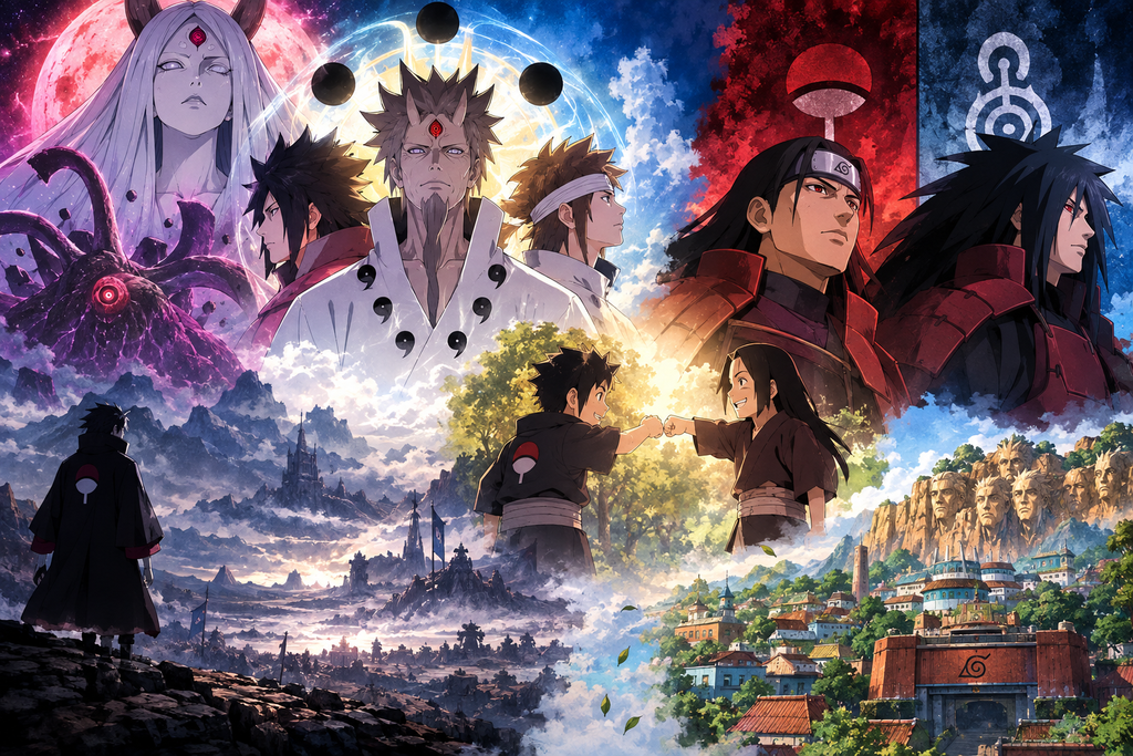 Naruto Timeline : The First Three Great Ninja Wars